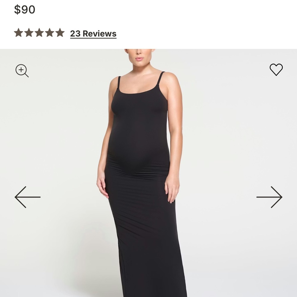 SKIMS Fits Everybody Maternity Slip Dress